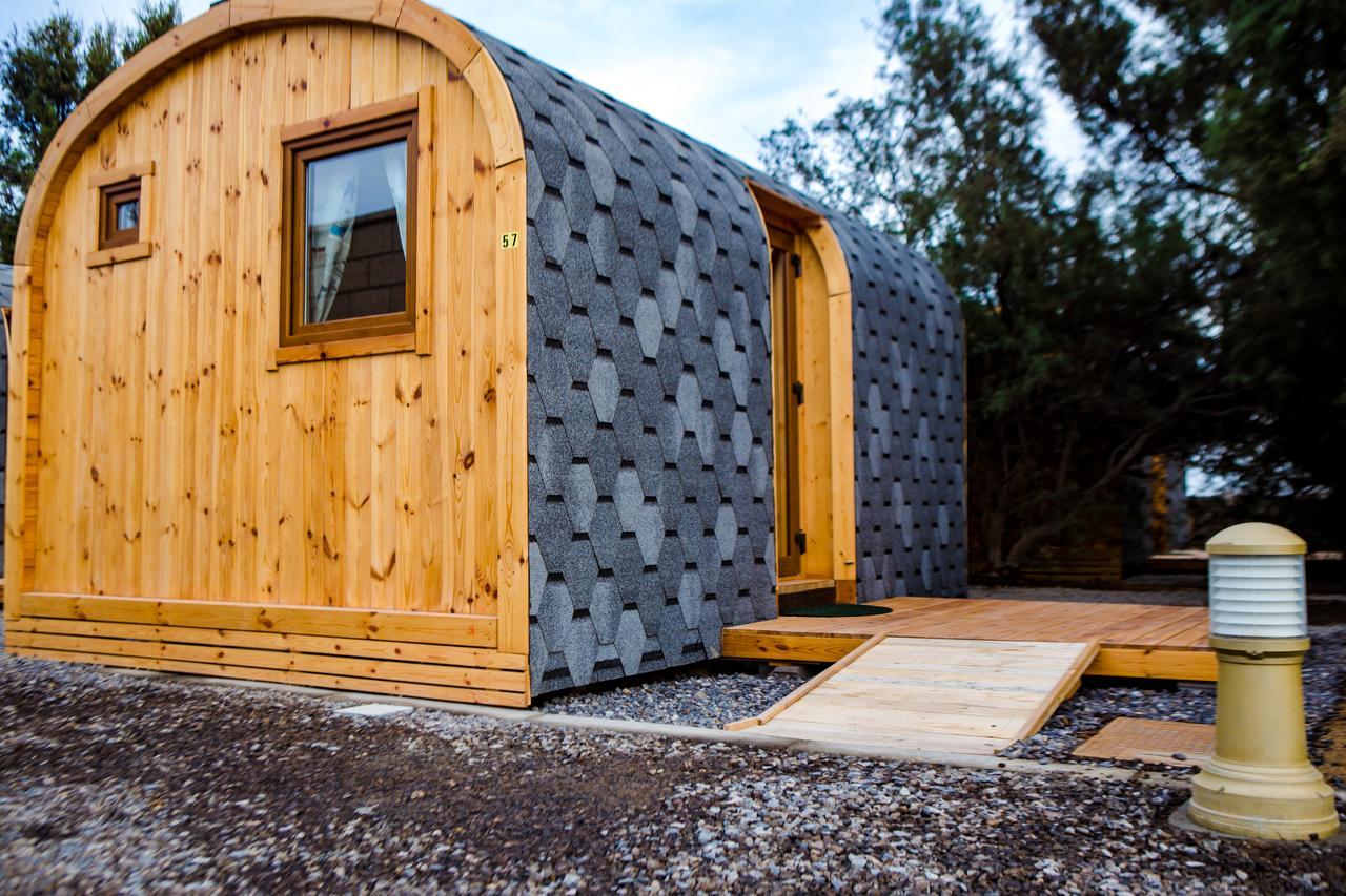 Eco-Wooden Houses Camping Montana Roja 厄尔梅达诺 外观 照片