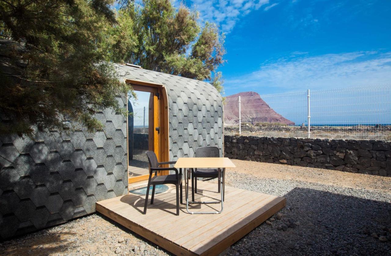 Eco-Wooden Houses Camping Montana Roja 厄尔梅达诺 外观 照片