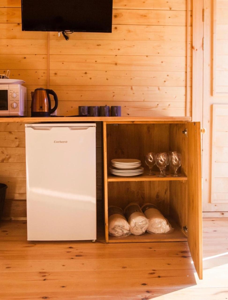 Eco-Wooden Houses Camping Montana Roja 厄尔梅达诺 外观 照片