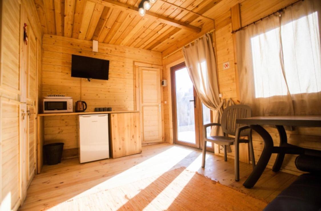 Eco-Wooden Houses Camping Montana Roja 厄尔梅达诺 外观 照片