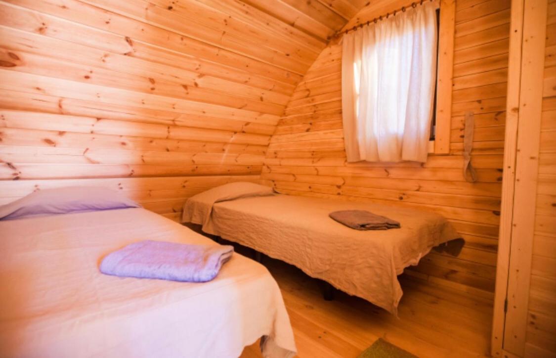 Eco-Wooden Houses Camping Montana Roja 厄尔梅达诺 外观 照片