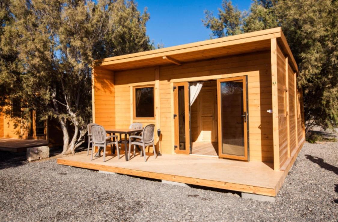 Eco-Wooden Houses Camping Montana Roja 厄尔梅达诺 外观 照片