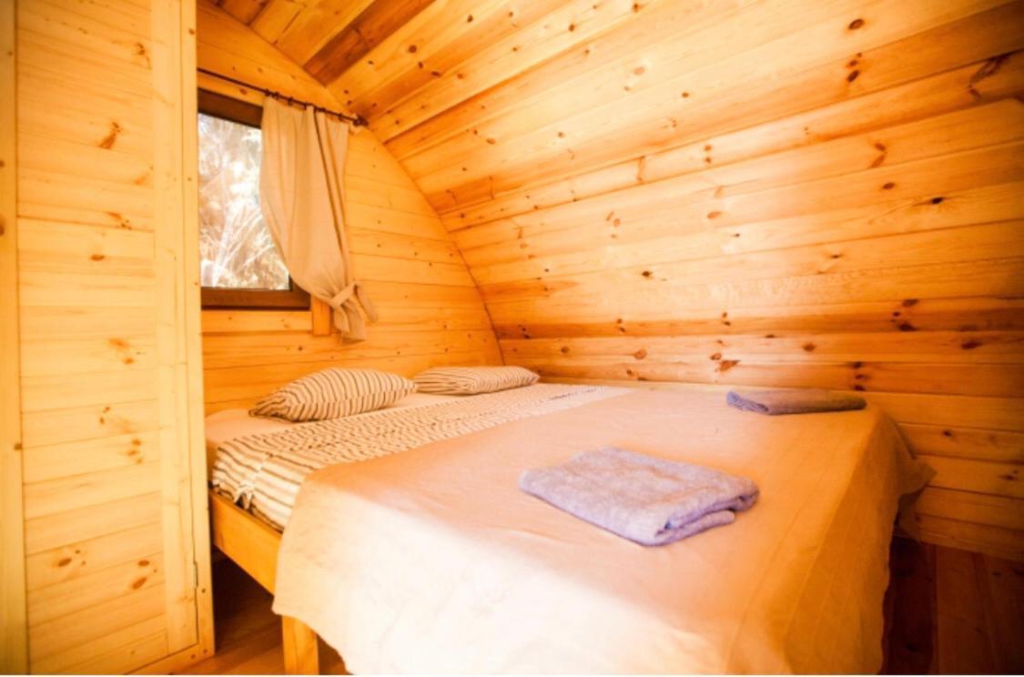 Eco-Wooden Houses Camping Montana Roja 厄尔梅达诺 外观 照片