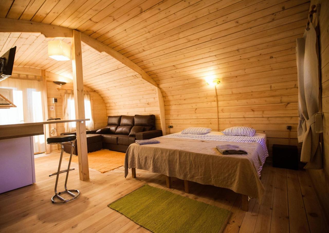 Eco-Wooden Houses Camping Montana Roja 厄尔梅达诺 外观 照片