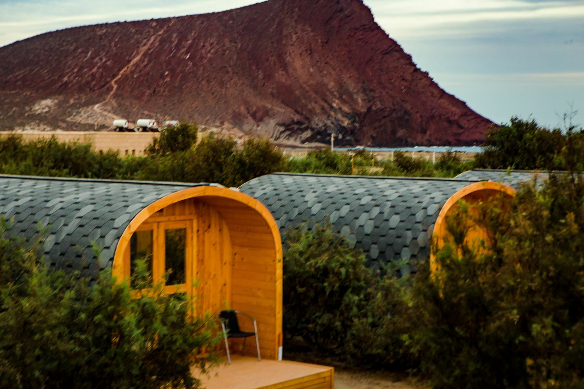 Eco-Wooden Houses Camping Montana Roja 厄尔梅达诺 外观 照片