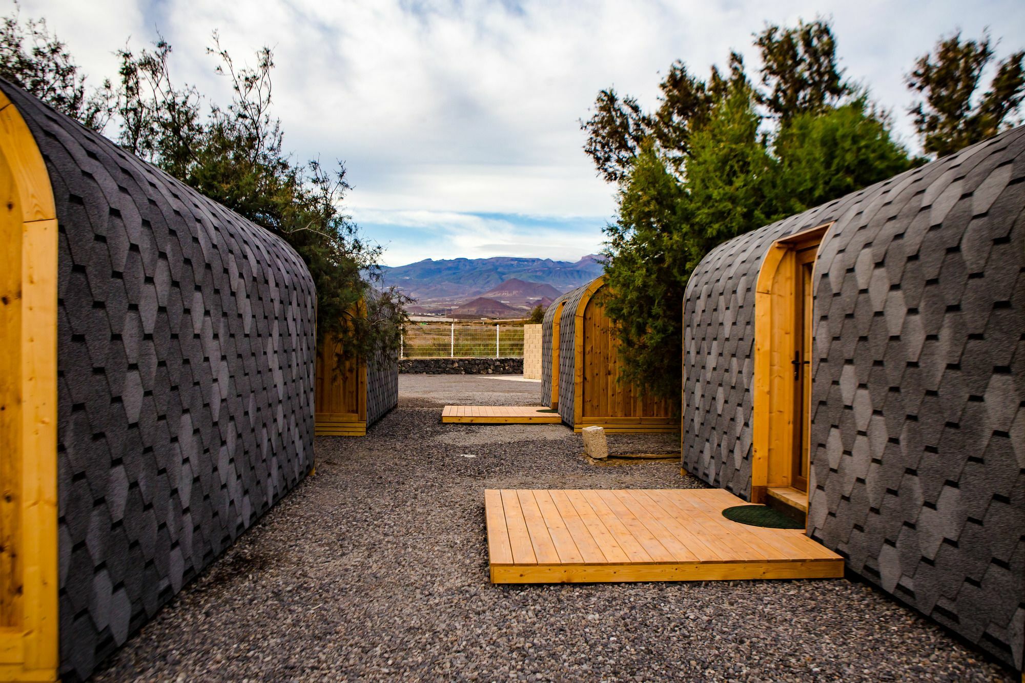 Eco-Wooden Houses Camping Montana Roja 厄尔梅达诺 外观 照片